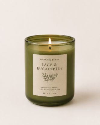 Picture of Botanical Jar Candle