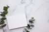 Picture of Marble & Brass Cheese Board
