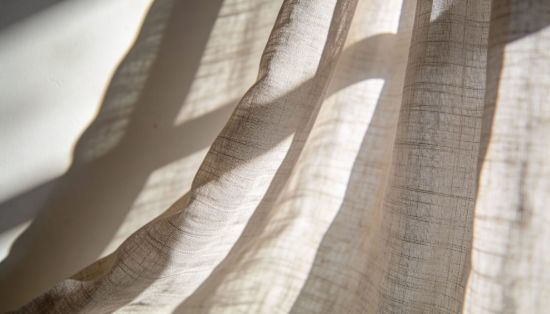 Picture of Sheer Linen Curtain Pair